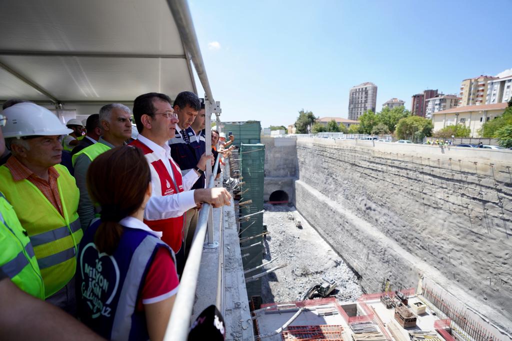 Göztepe-Ümraniye metrosunda tünel kazma işlemi bitti